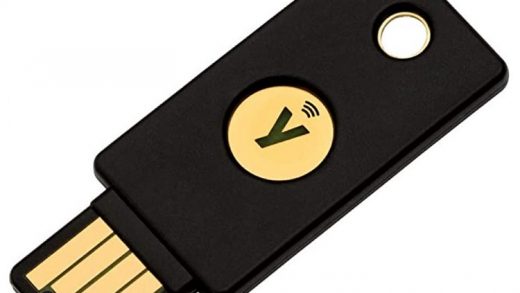 Yubico YubiKey 5 NFC Y-237 Sicherheitsschlüssel mit Zwei-Faktor Authentifizierung