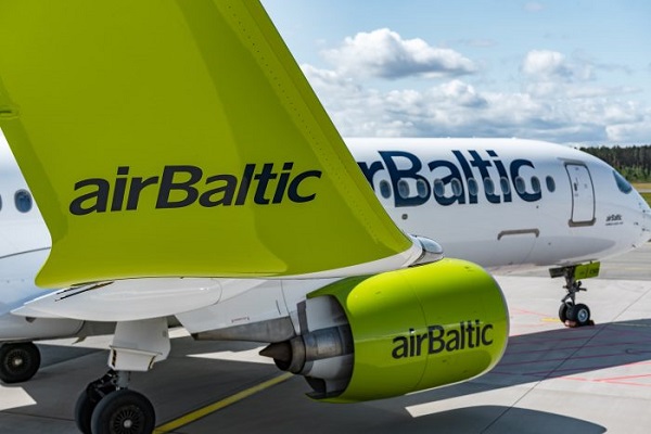 Aktie airBaltic Airline der baltischen Staaten